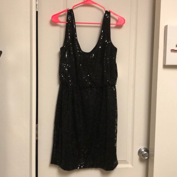 Jessica Simpson Dresses & Skirts - Jessica Simpson Dress size 8 black sequin